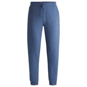 Baumwoll-Pyjama-Hose mit besticktem Logo