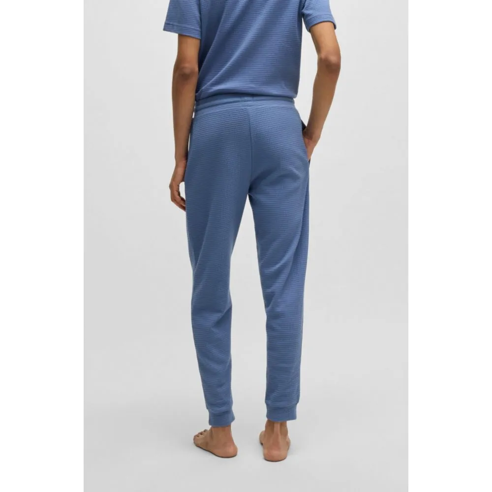 Baumwoll-Pyjama-Hose mit besticktem Logo