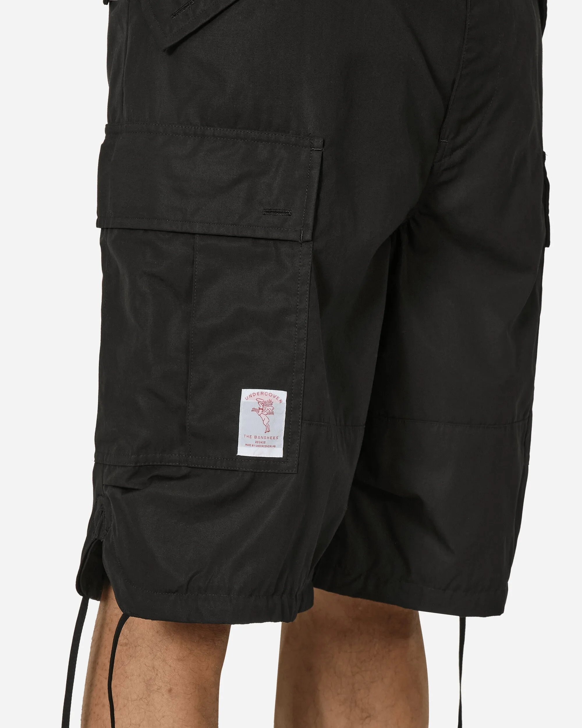 Baumwoll-Shirt Tour Me Shorts Schwarz