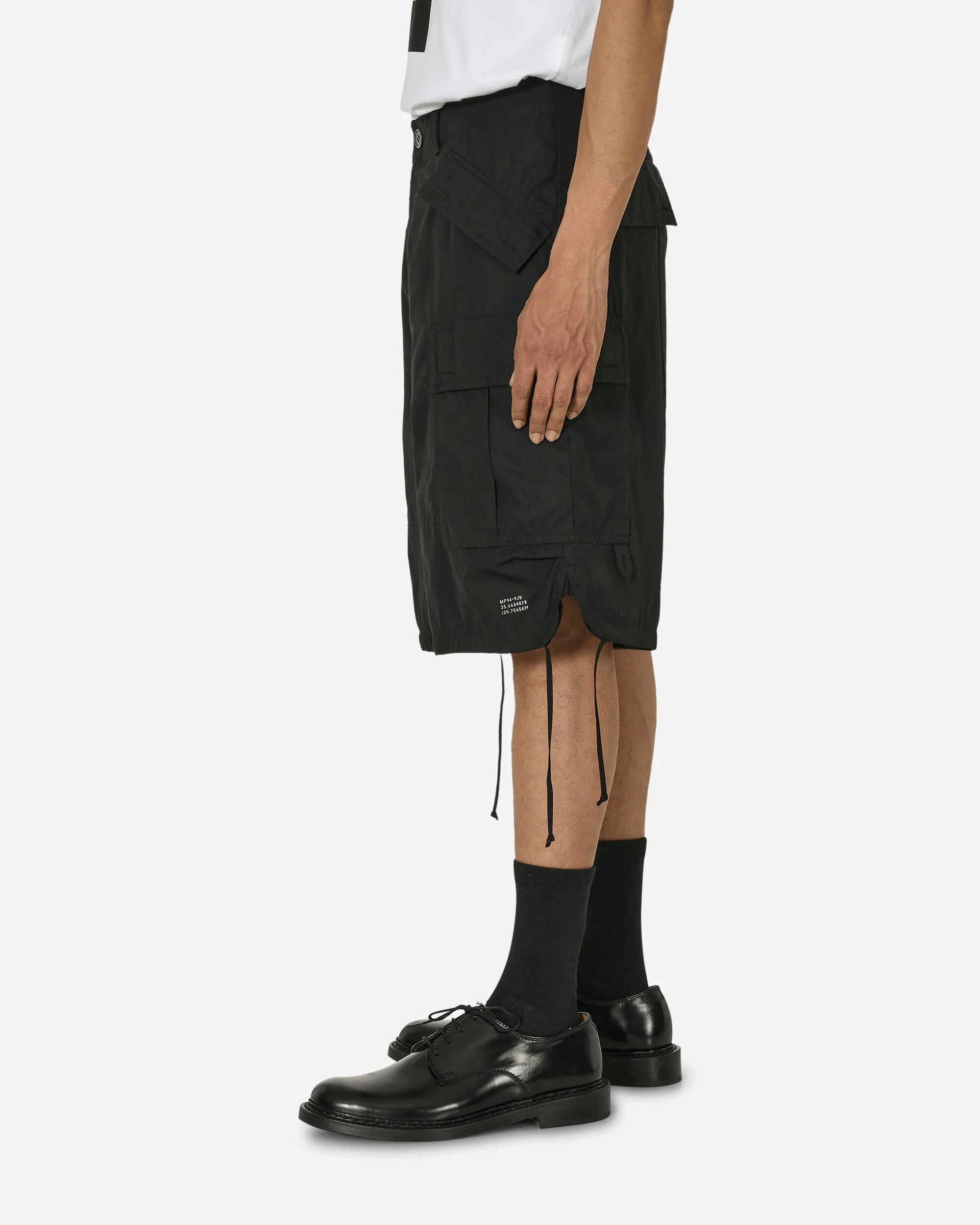 Baumwoll-Shirt Tour Me Shorts Schwarz