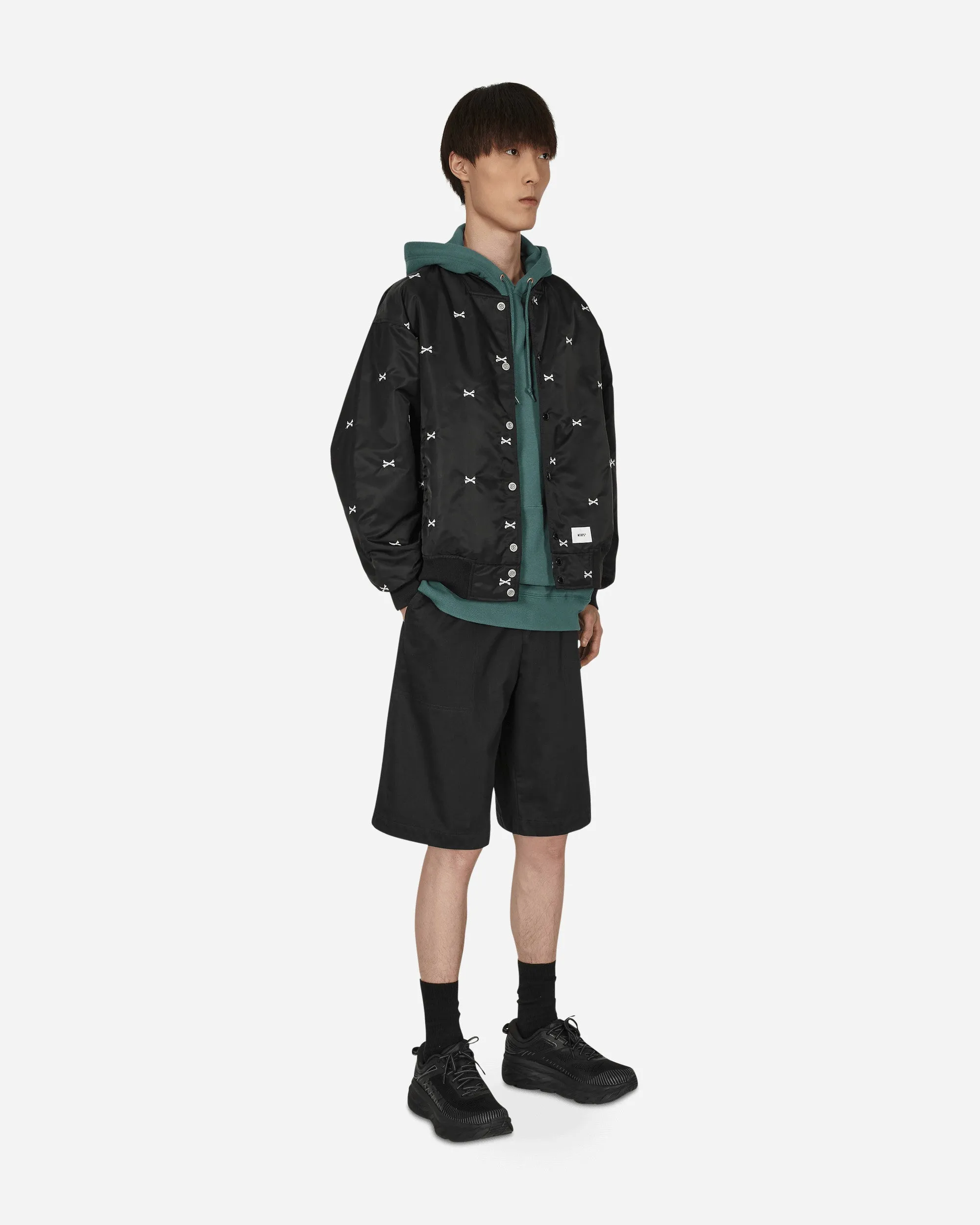 Baumwoll-Shorts Blau