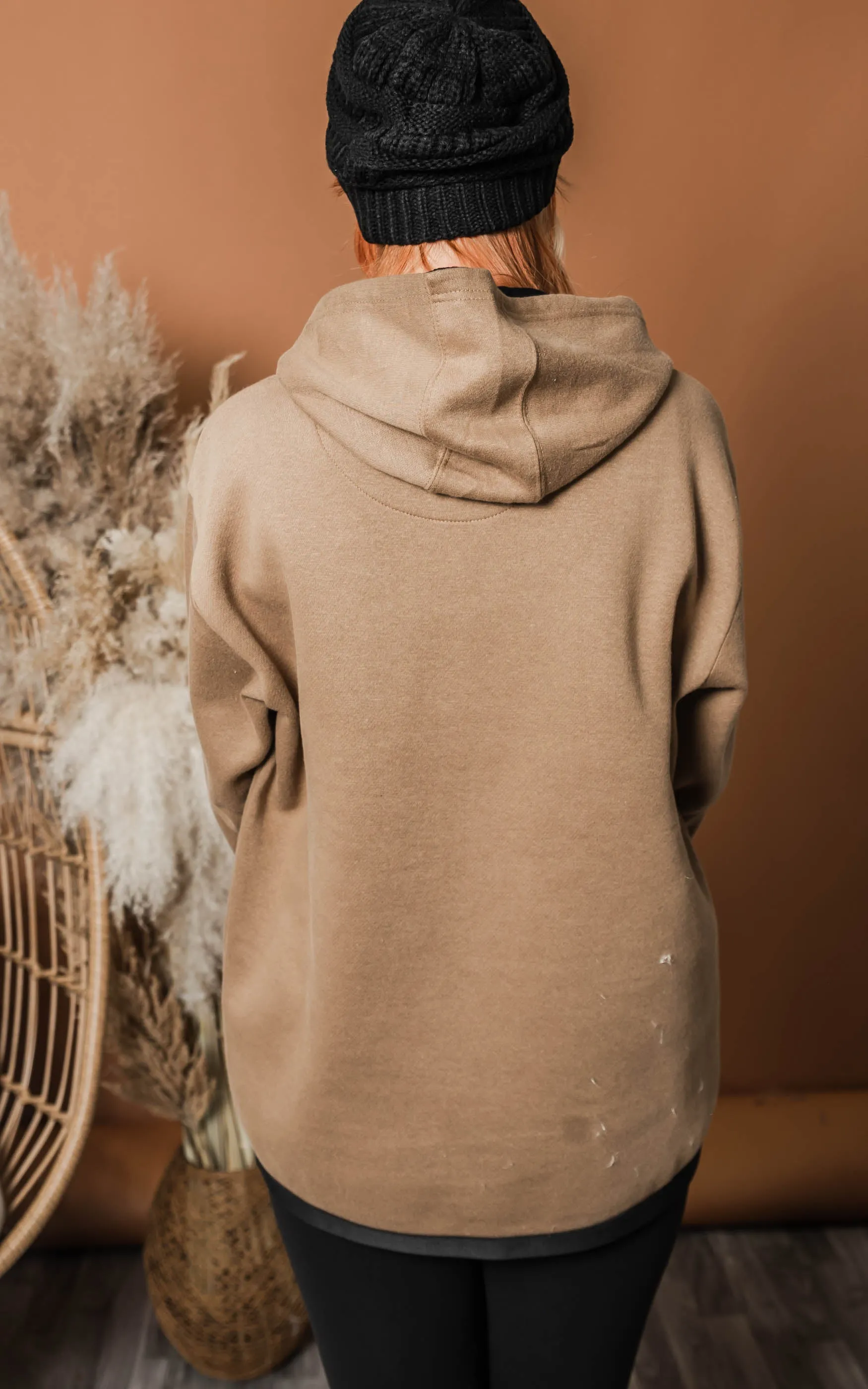 Coyote Brown Hoodie** - Endgültiger Verkauf