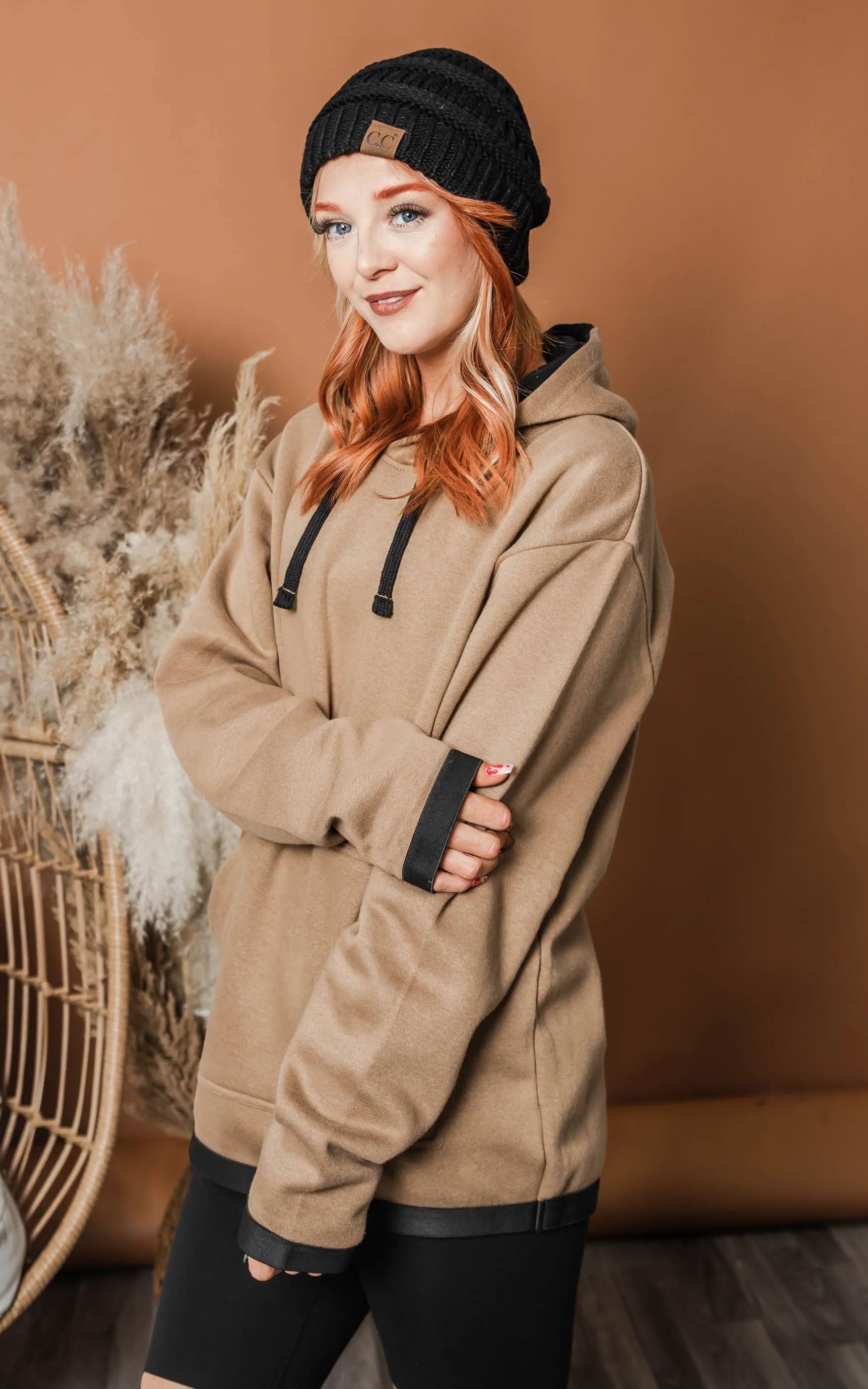 Coyote Brown Hoodie** - Endgültiger Verkauf