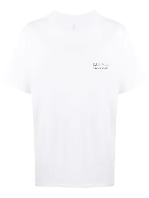 Crew Neck T-Shirt mit Aufdruck