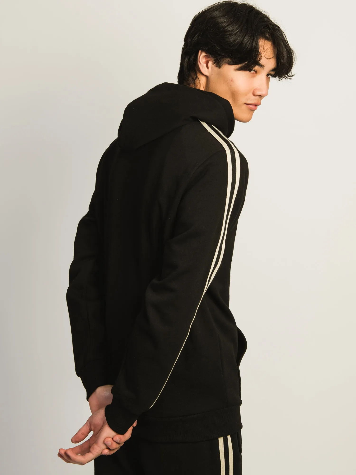 CROOKS & CASTLES 85' Strickkapuze - Schwarz