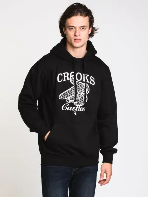CROOKS & CASTLES AIR GUN MONOGRAM PULLOVER HOODIE - AUSVERKAUF