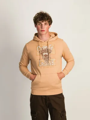 CROOKS & CASTLES GOTHISCHE MEDUSA PULLOVER KAPUZENPULLI