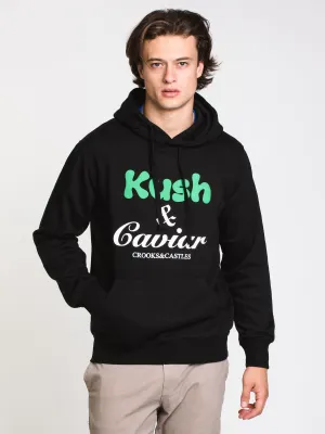 CROOKS & CASTLES KUSH & CAVIAR PULLOVER HOODIE - AUSVERKAUF