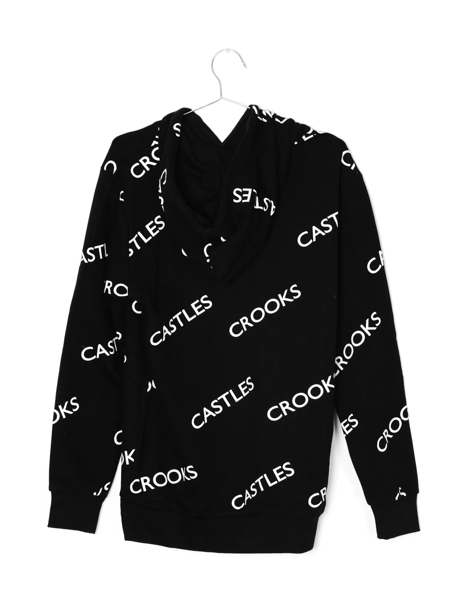 CROOKS & CASTLES NEUE CORE-LOGO PULLOVER-HOODIE - AUSVERKAUF