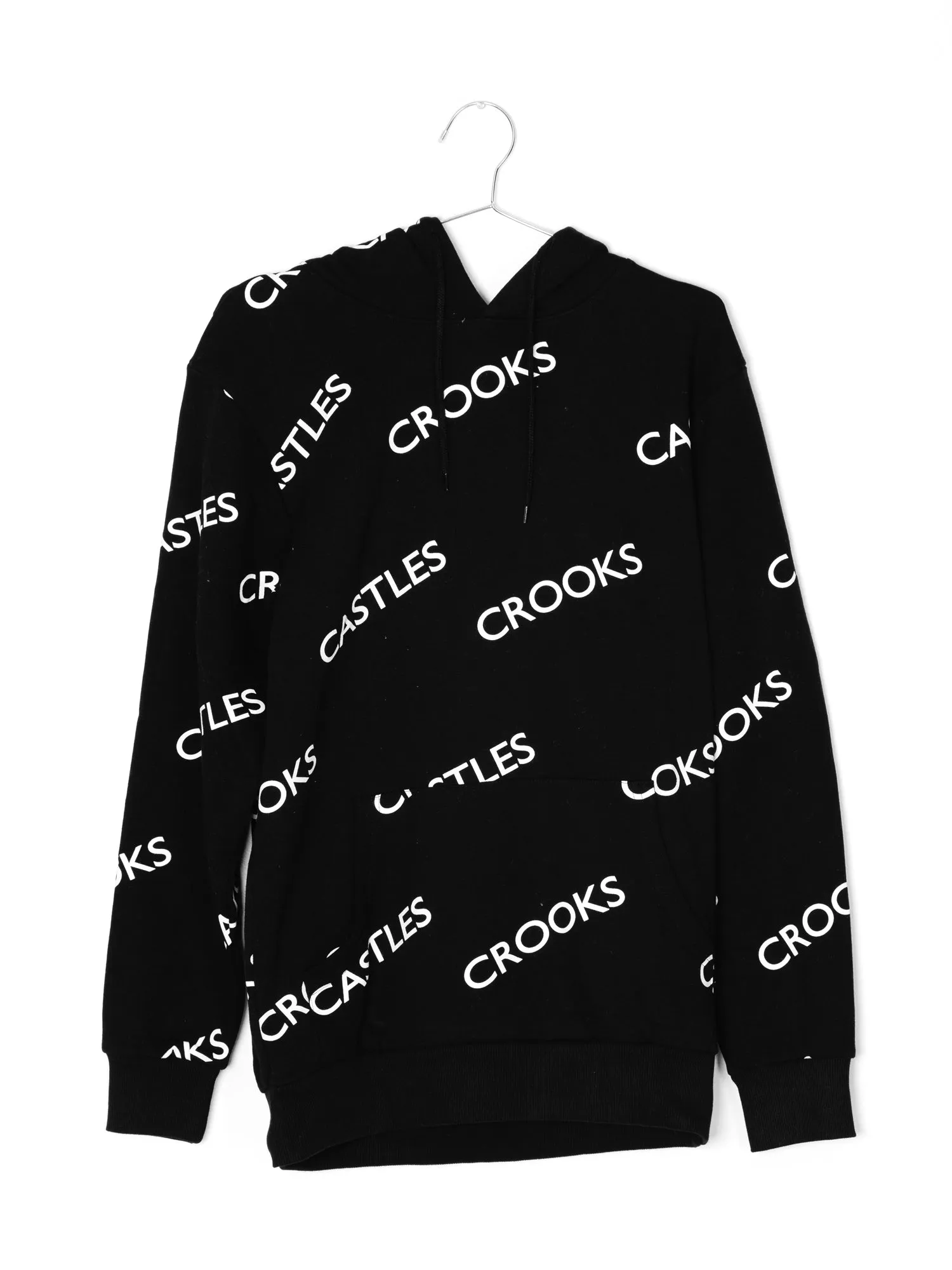 CROOKS & CASTLES NEUE CORE-LOGO PULLOVER-HOODIE - AUSVERKAUF