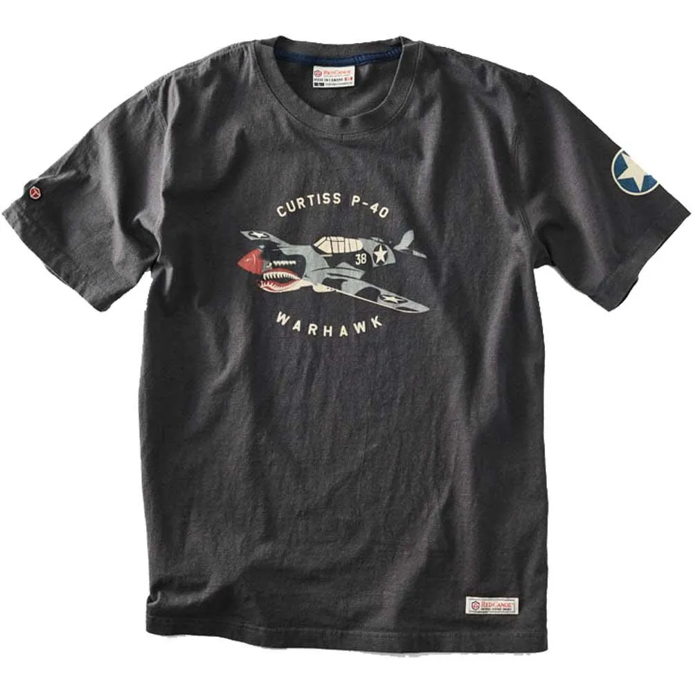 Curtis P40 Warhawk Schiefergraues T-Shirt