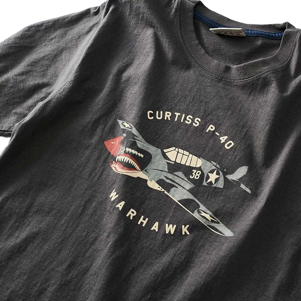 Curtis P40 Warhawk Schiefergraues T-Shirt