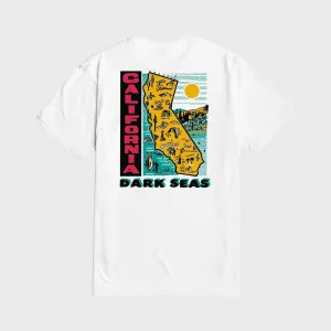 Dark Seas California T-Shirt - Weiß