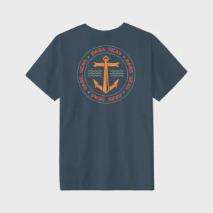 Dark Seas Offshore Pigment T-Shirt - Schieferblau
