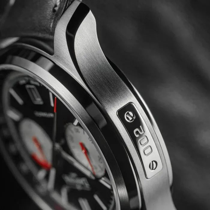 Davosa Uhren Davosa Newton Pilot Rally Chronograph Black Limited Edition Uhr