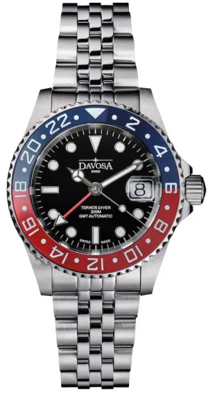 Davosa Uhren Davosa Ternos Keramik GMT Automatikuhr