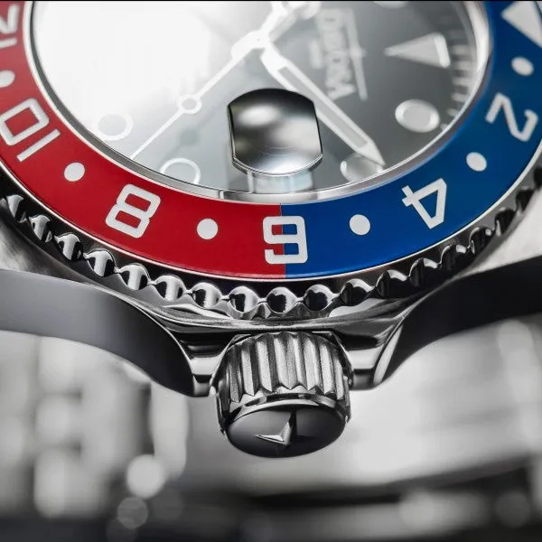 Davosa Uhren Davosa Ternos Professional GMT Armbanduhr mit Dreifach-Armband