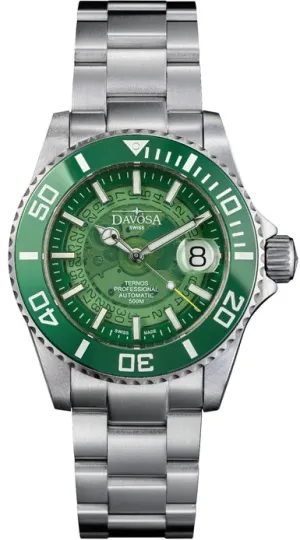 Davosa Uhren Davosa Ternos Professional Nebulös Automatik Mystic Green Uhr