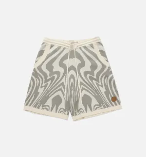 Dazed Strick-Herrenshorts - Knochen/Beige