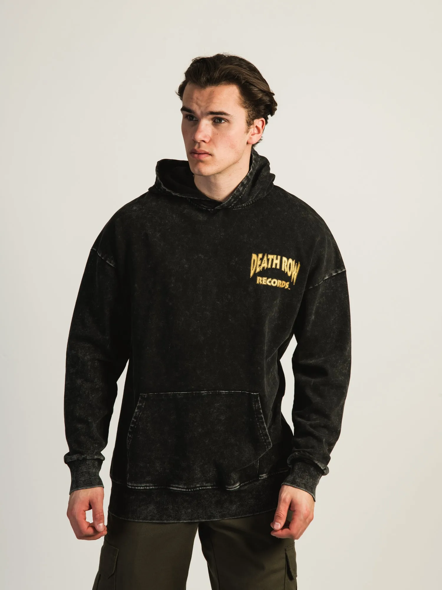 DEATH ROW RECORDS DOBERMAN GEWASCHTE KAPUZENJACKE