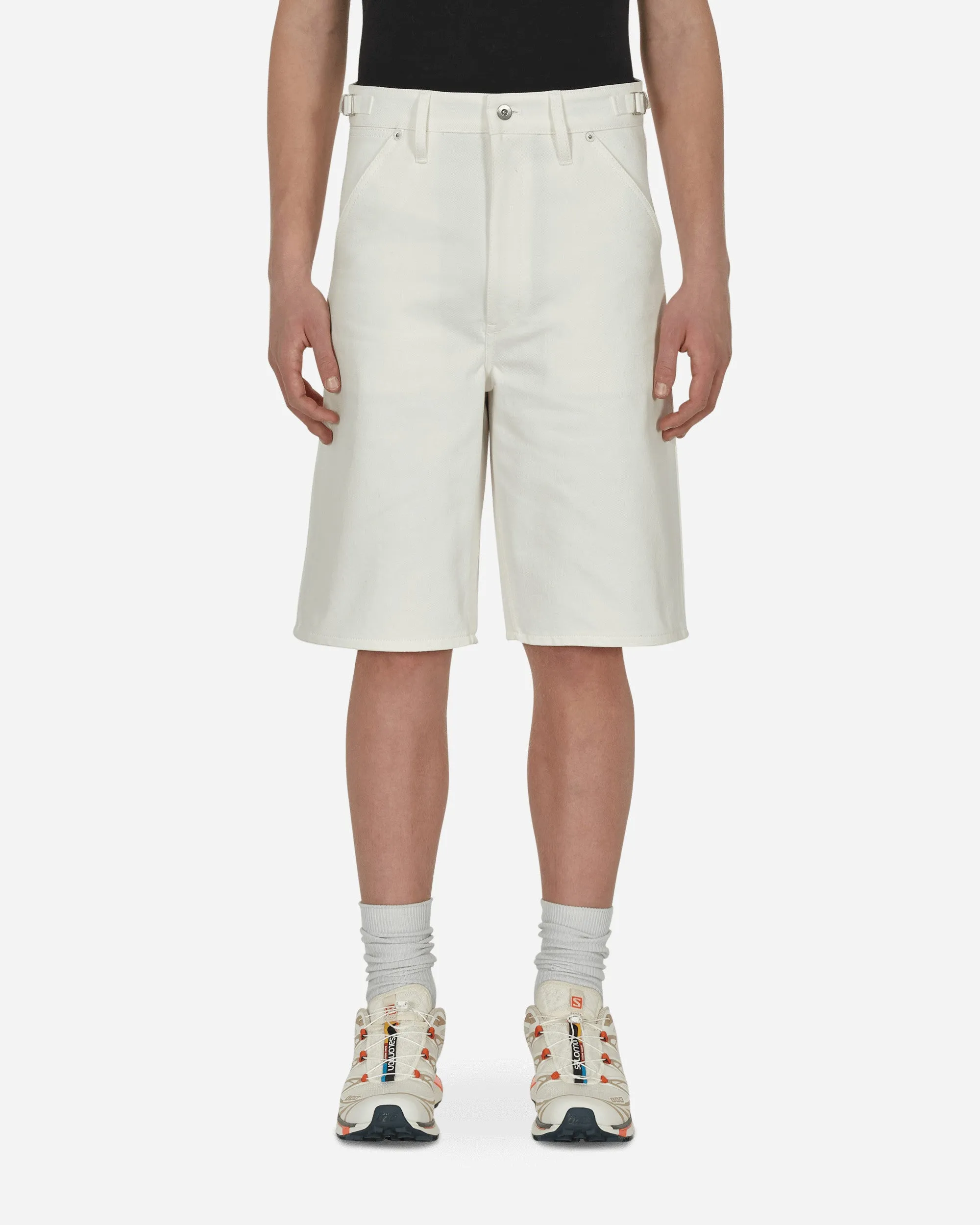 Denim Shorts Weiß