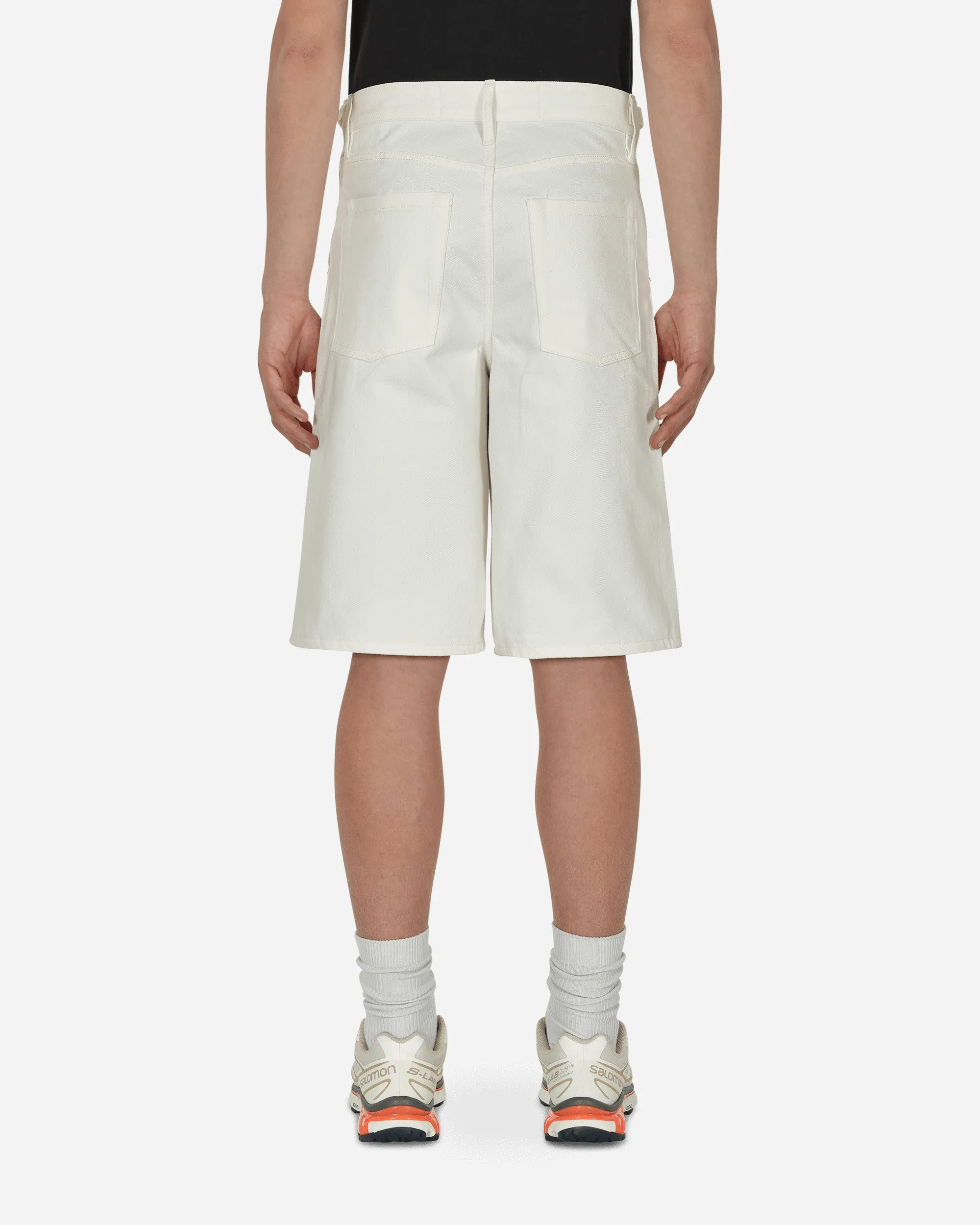 Denim Shorts Weiß