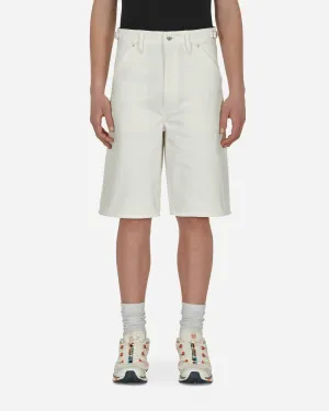 Denim Shorts Weiß