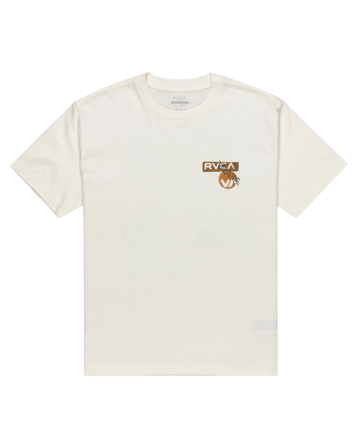 Wüstenlandschaft T-Shirt in Antikweiß