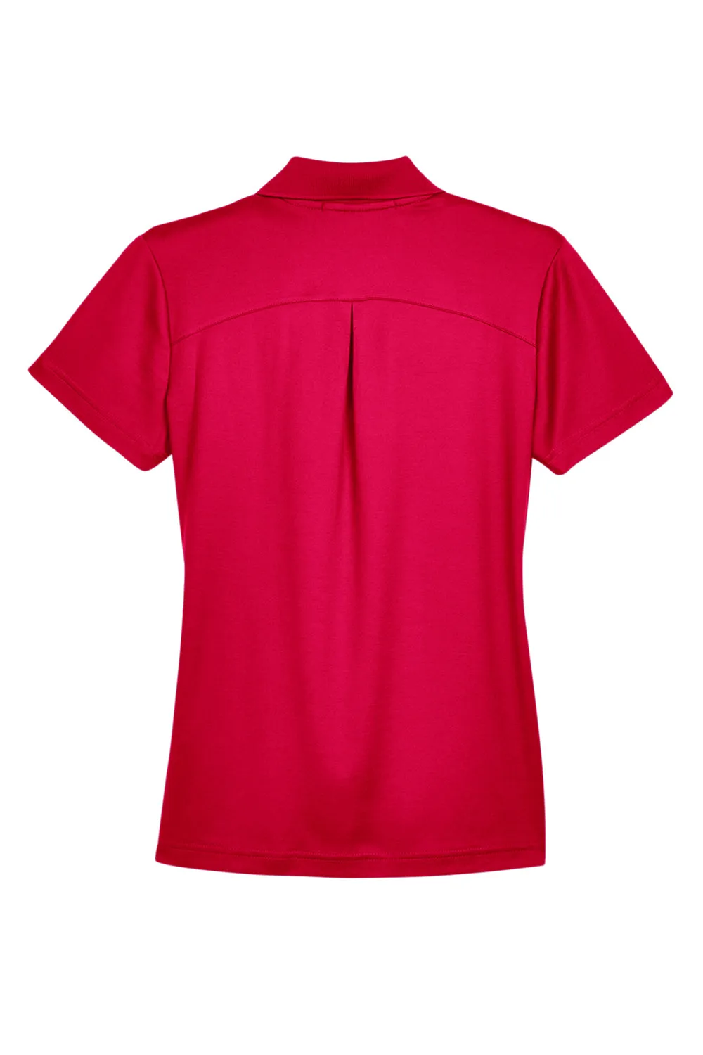 Devon & Jones Damen CrownLux Performance Feuchtigkeitstransportierendes Kurzarm-Polohemd - Rot