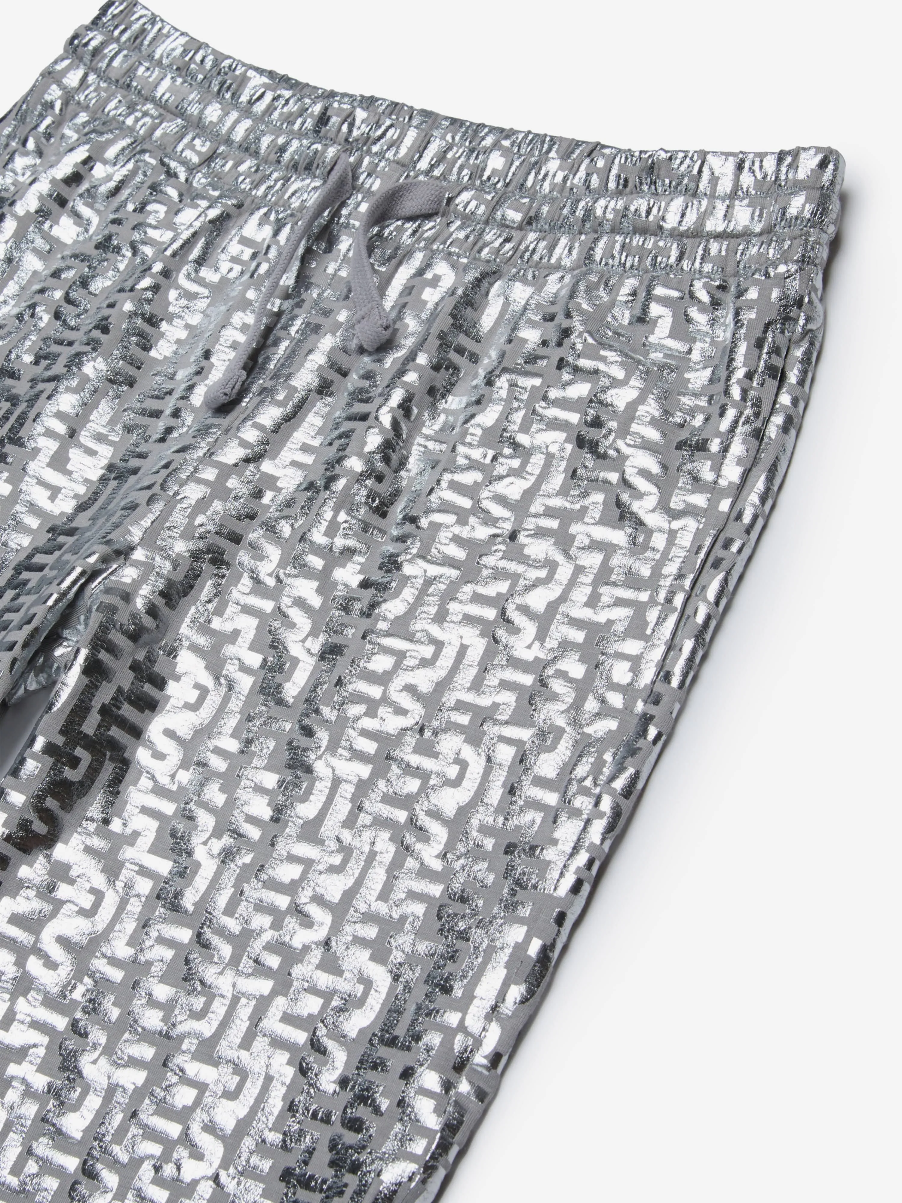 Diesel Girls Pendyx Markenhose in Silber