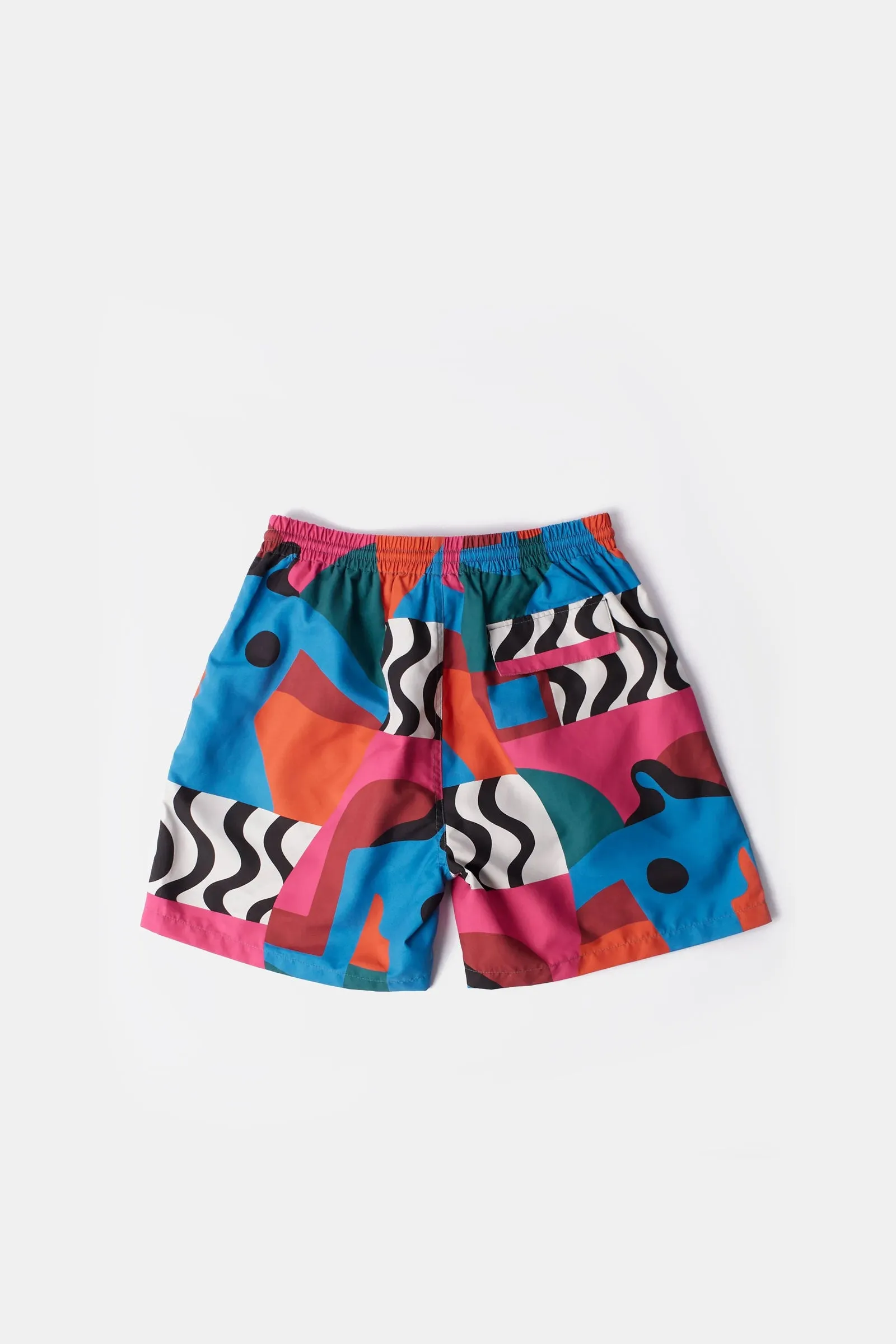 Verzerrte Wasser Badehose