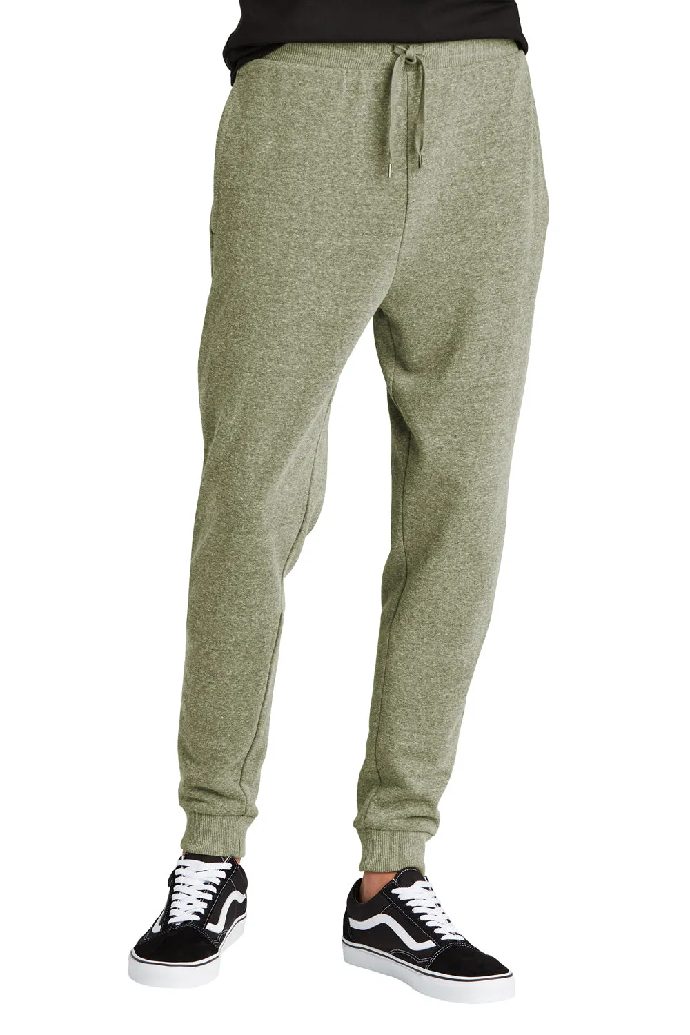 District Herren Perfekte Tri Fleece Jogginghose mit Taschen - Militärgrün Frost