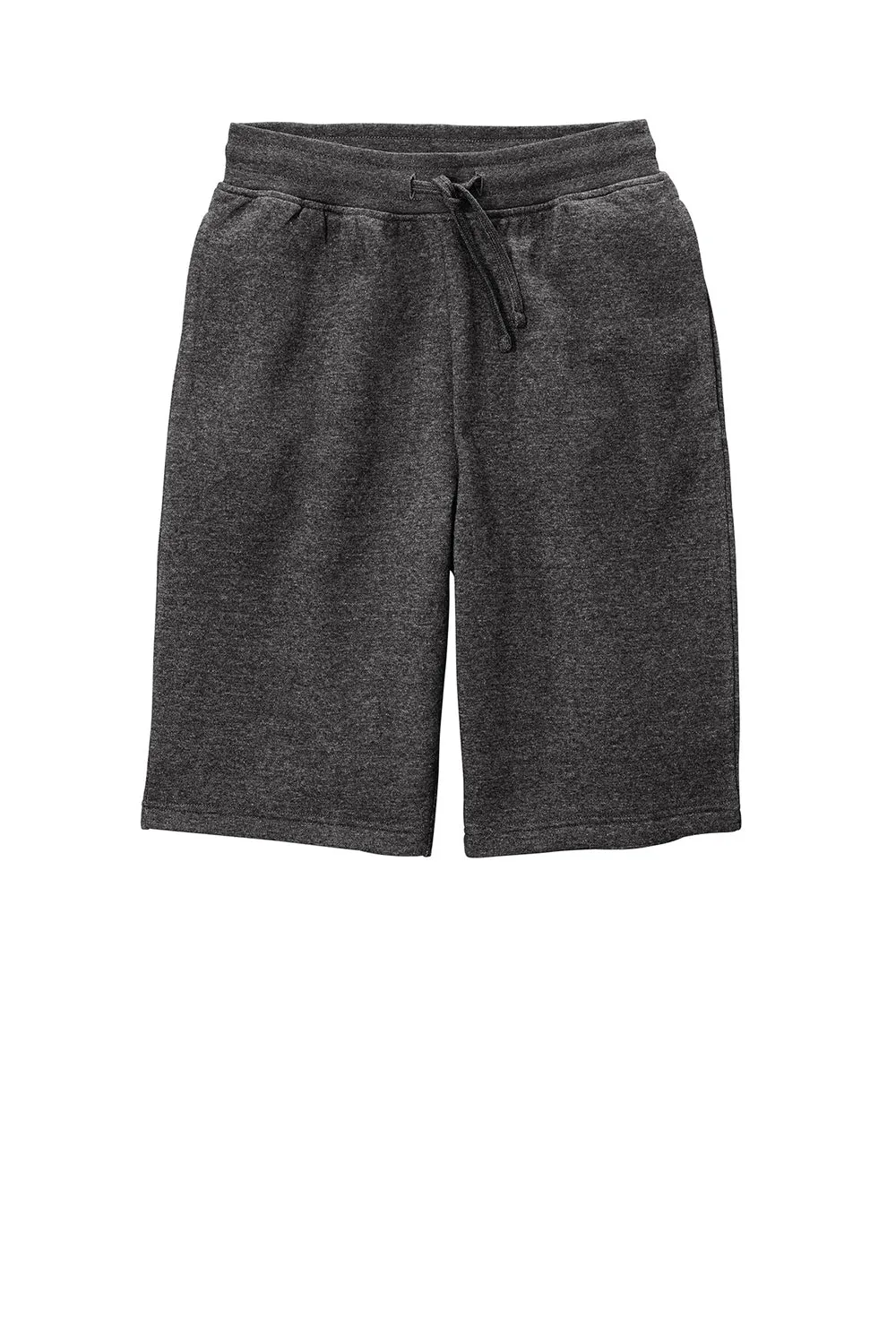 District Herren V.I.T. Fleece Shorts mit Taschen - Heather Charcoal Grau