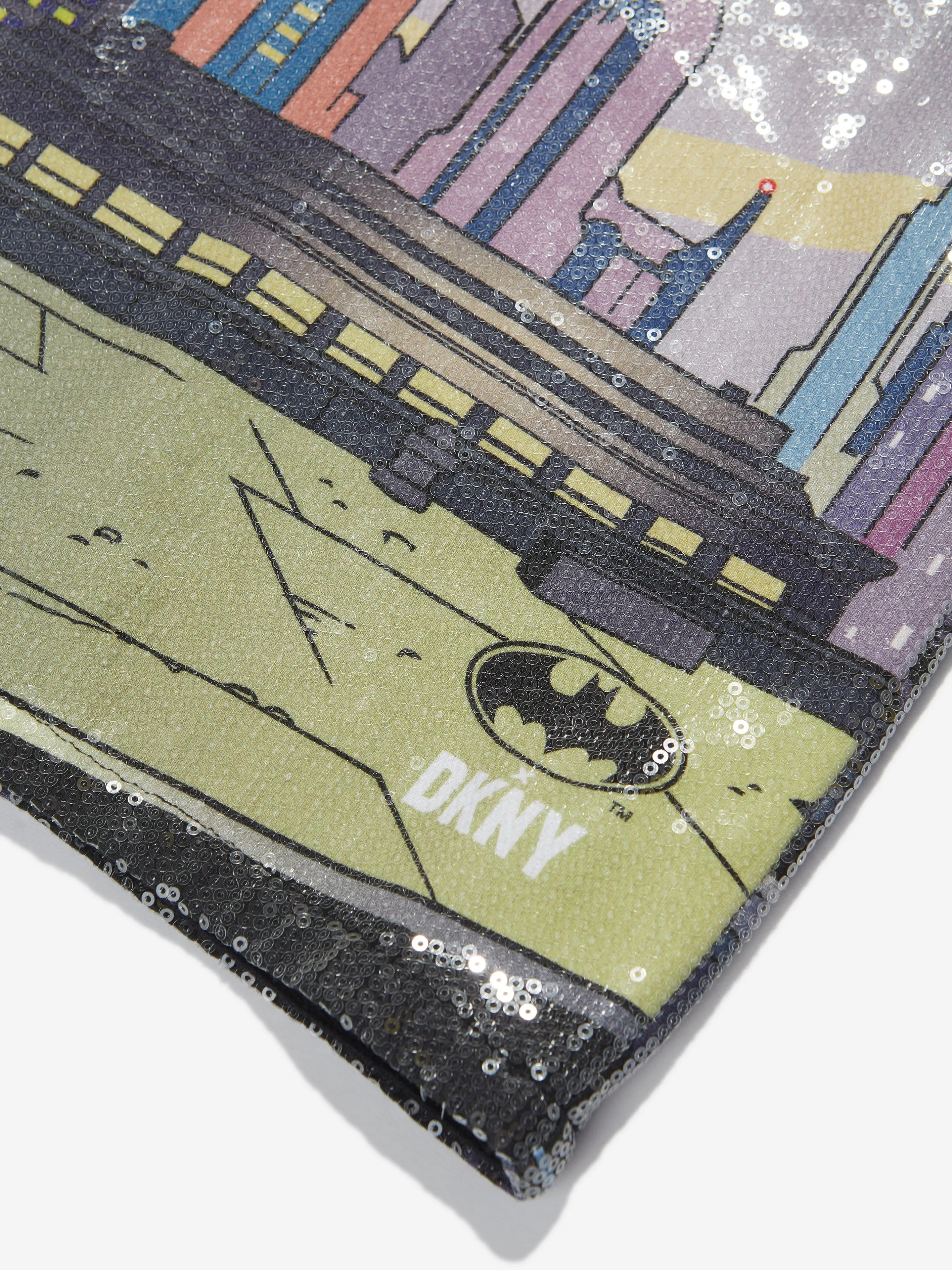 DKNY Girls Batman Paillettenkleid in Mehrfarbig
