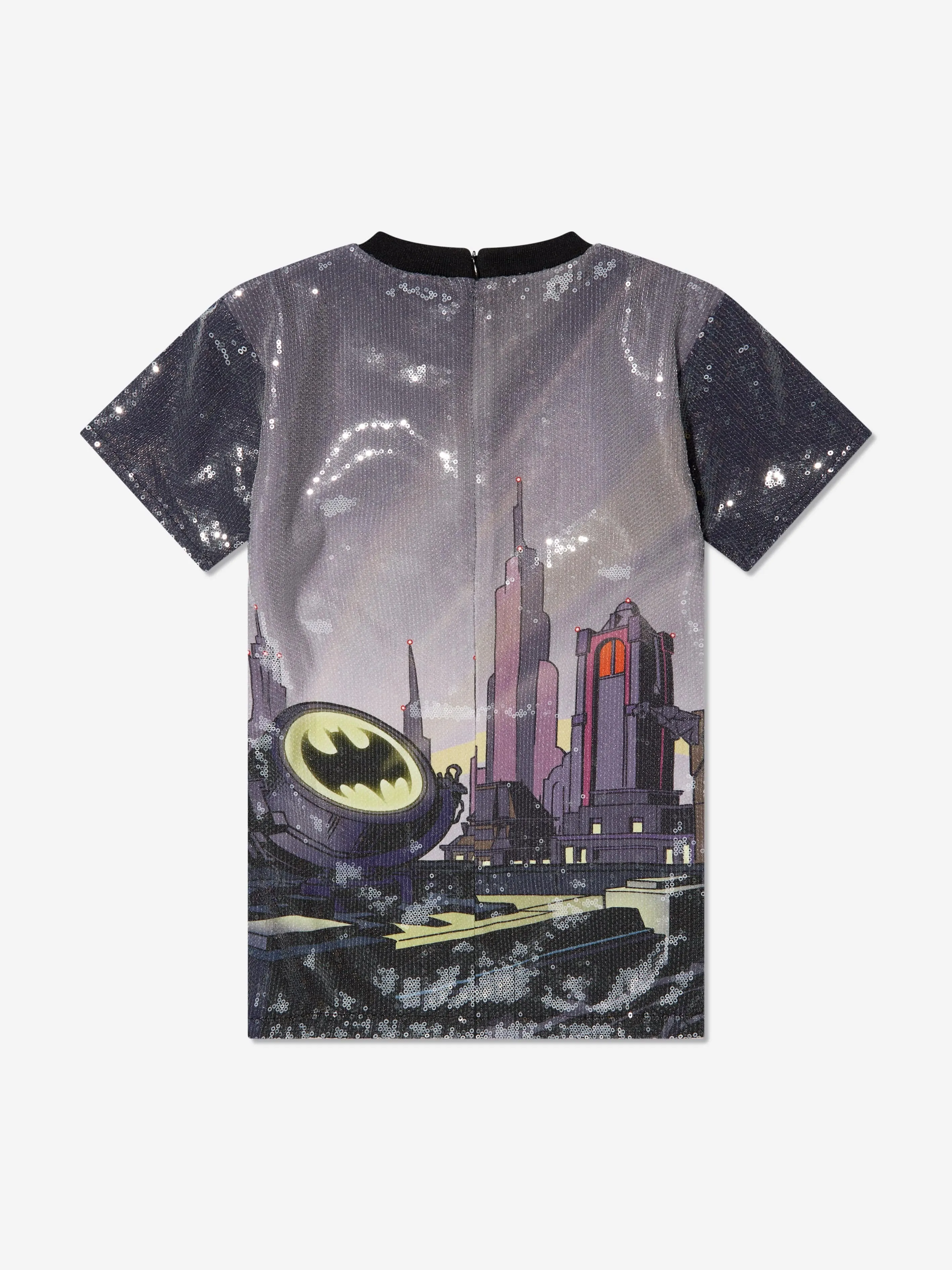 DKNY Girls Batman Paillettenkleid in Mehrfarbig