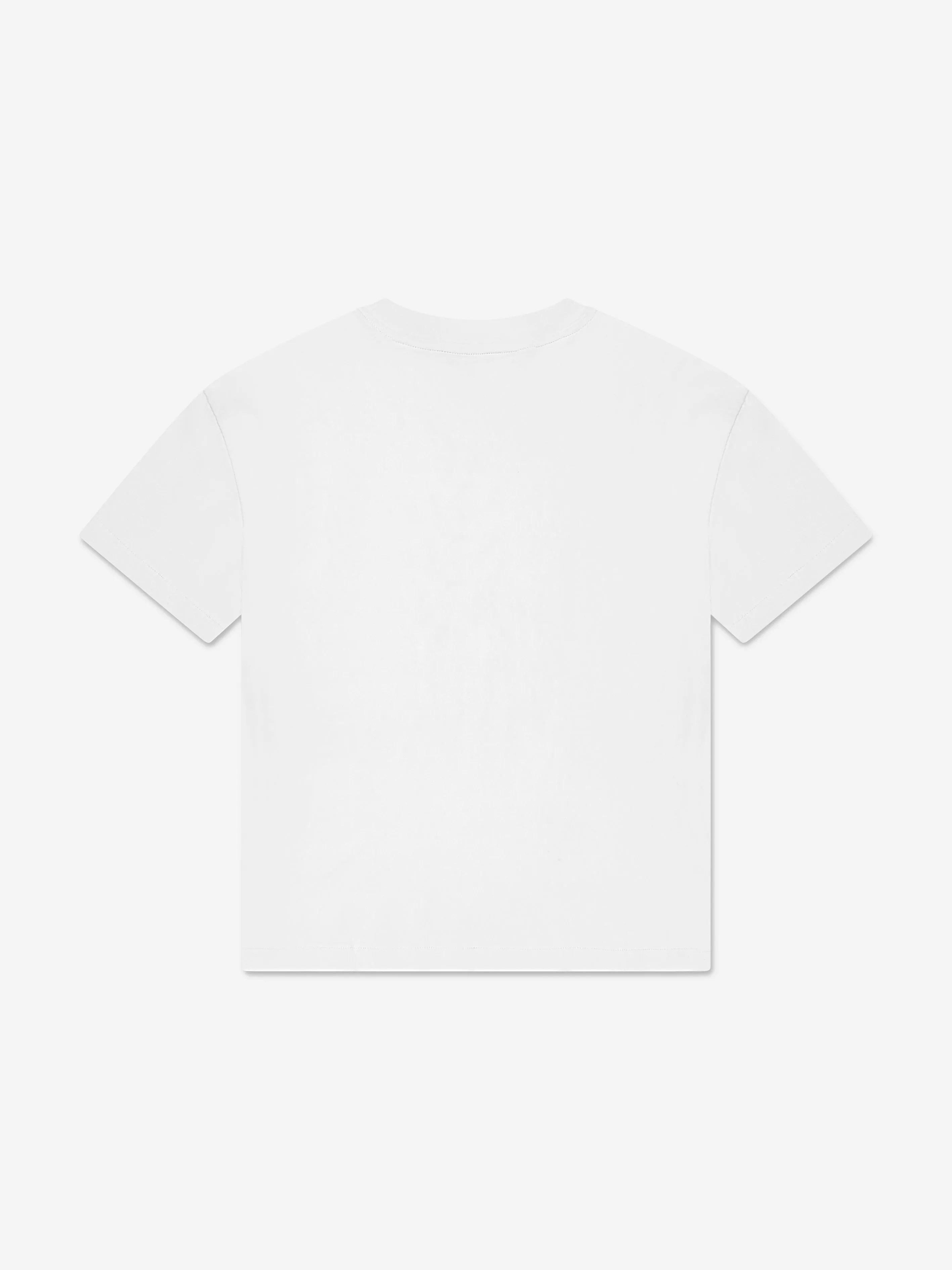 DL1961 Kinder Logo T-Shirt mit Tasche in Weiß