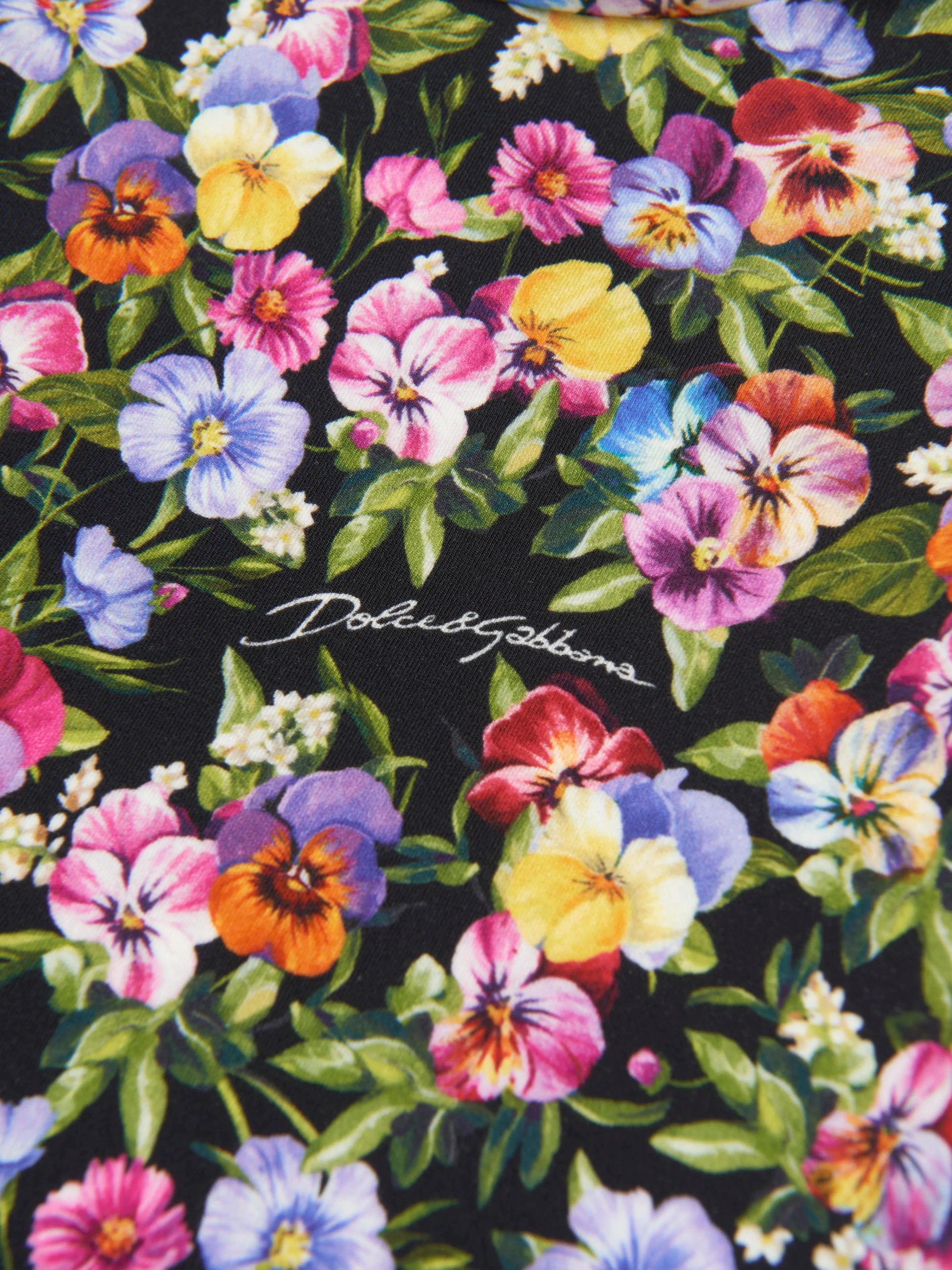 Dolce & Gabbana Mädchen Blumenprint Top in Mehrfarben