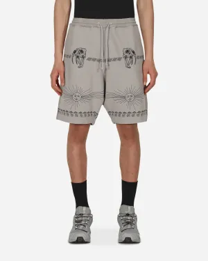 Dr. Woo Sweatshorts Grau