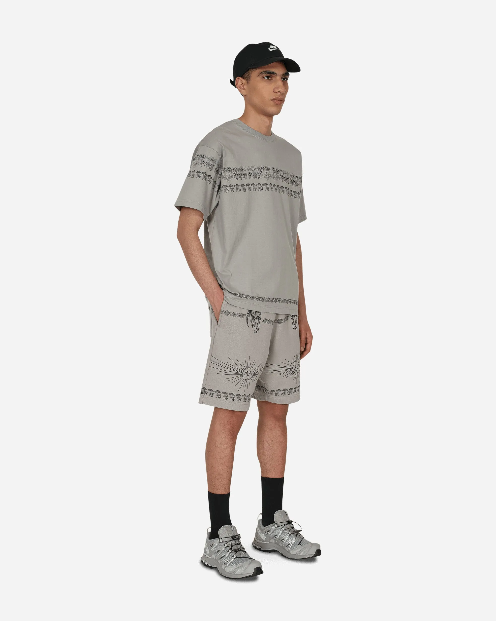 Dr. Woo Sweatshorts Grau