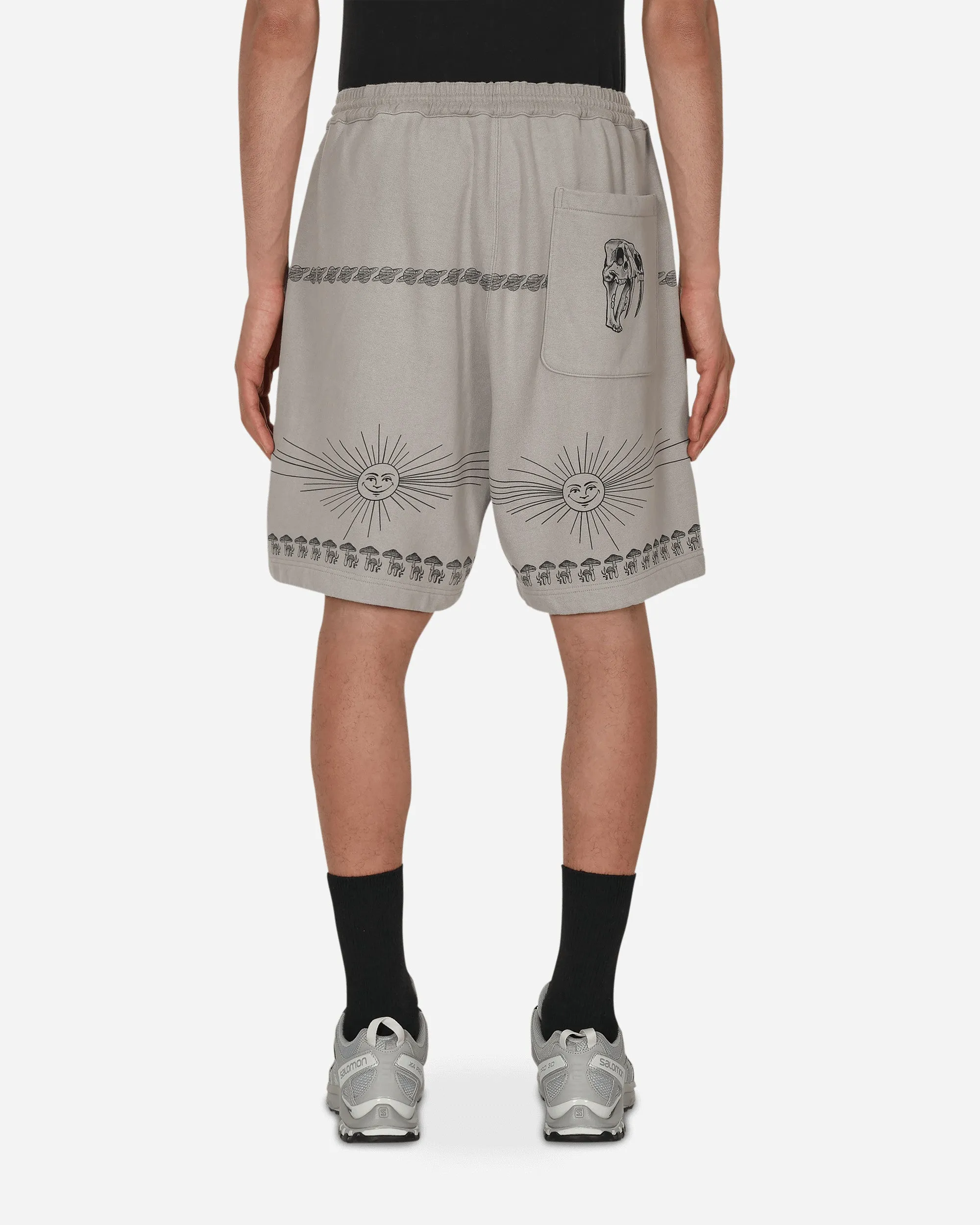 Dr. Woo Sweatshorts Grau