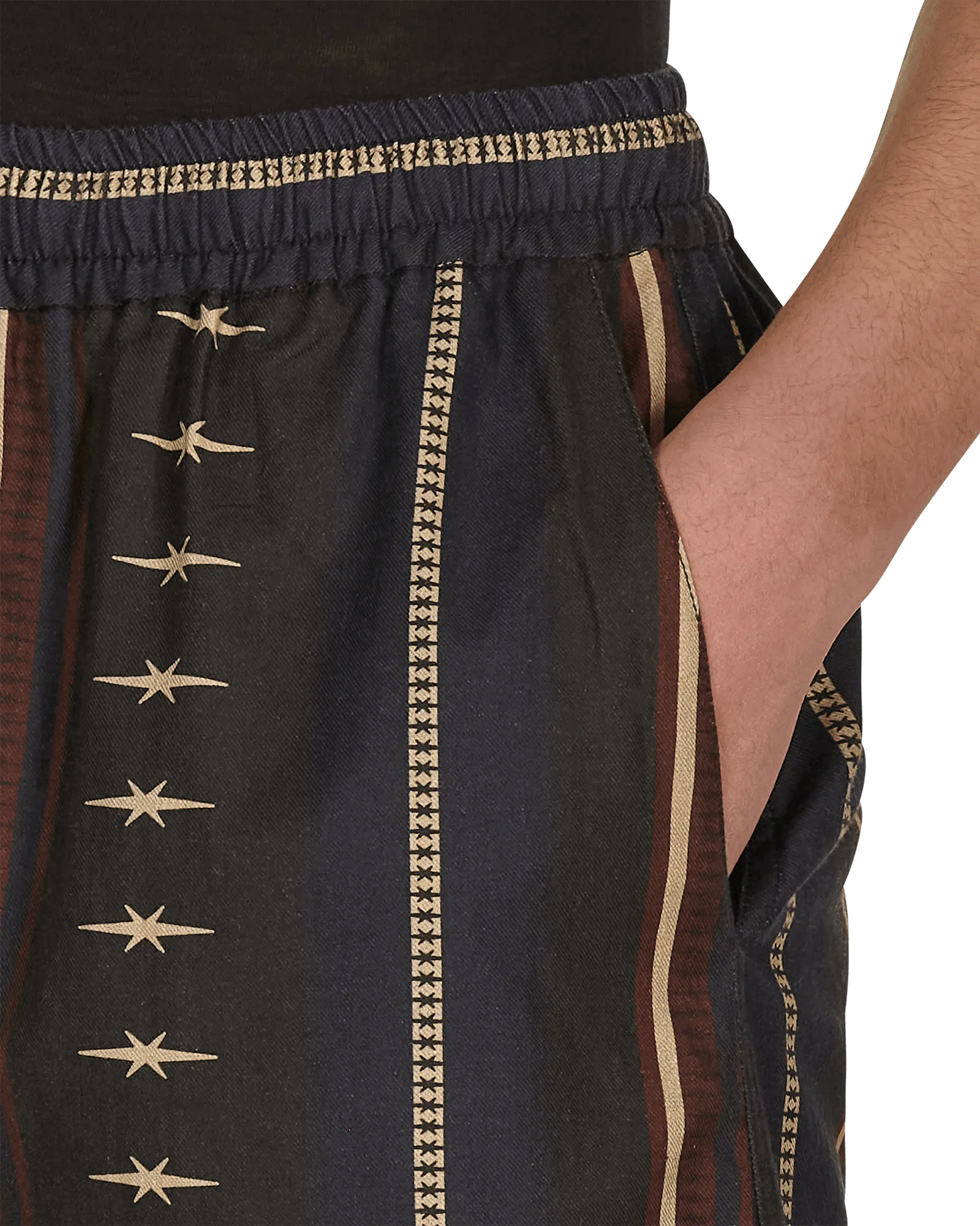 Bundhose Mehrfarbig