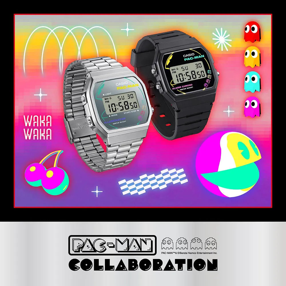 Damenuhren Casio F91WPC-1A Pac-Man Kollektion