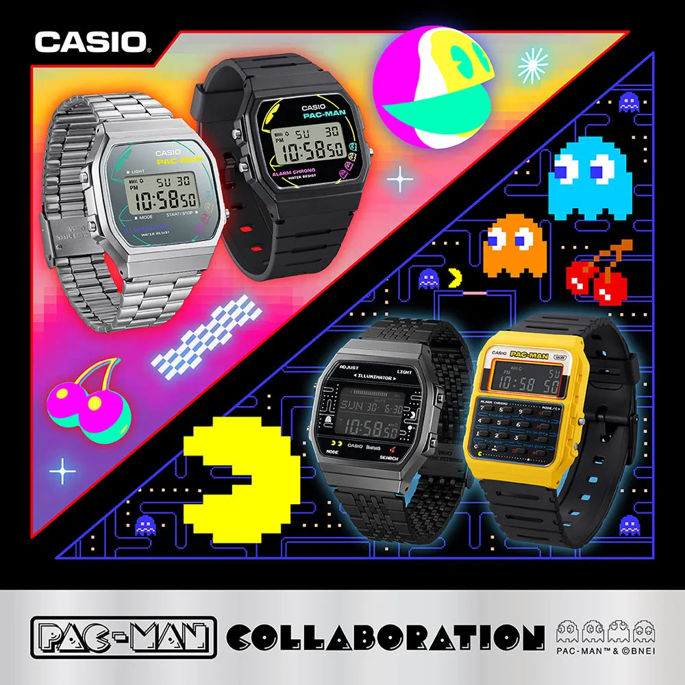 Damenuhren Casio F91WPC-1A Pac-Man Kollektion