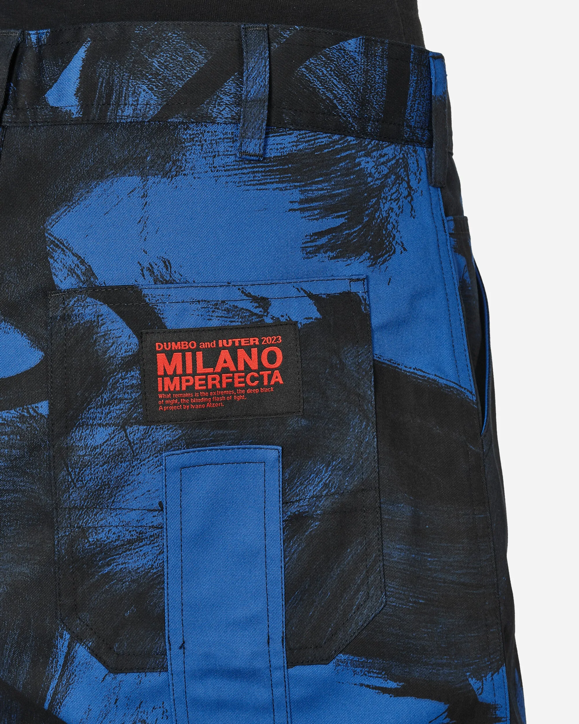 DUMBO Milano Imperfecta Shorts Blau