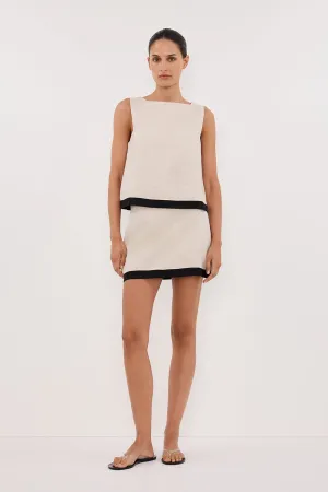 EBONY NATURLEINEN SKORT
