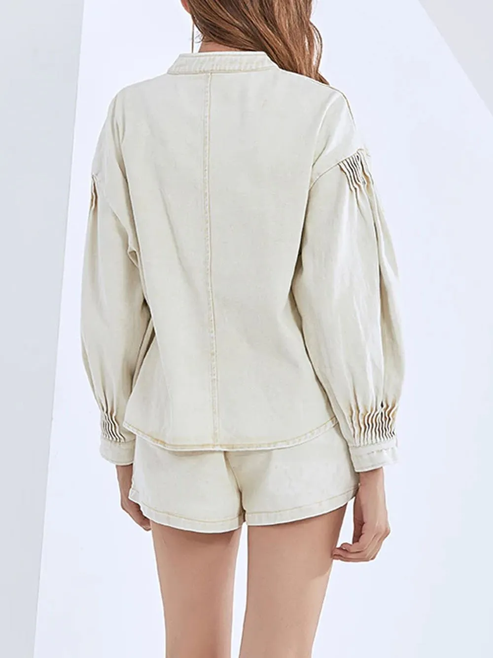 EDEN Bluse & Shorts-Set