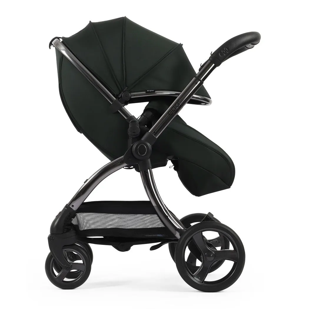 egg3 Schwarze Olive - Luxus-Bundle mit Maxi-Cosi Pebble 360 Pro²
