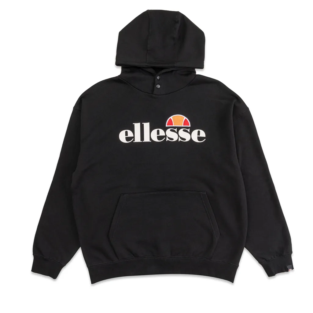 Ellesse Milano HD OH Kapuzenpullover Schwarz