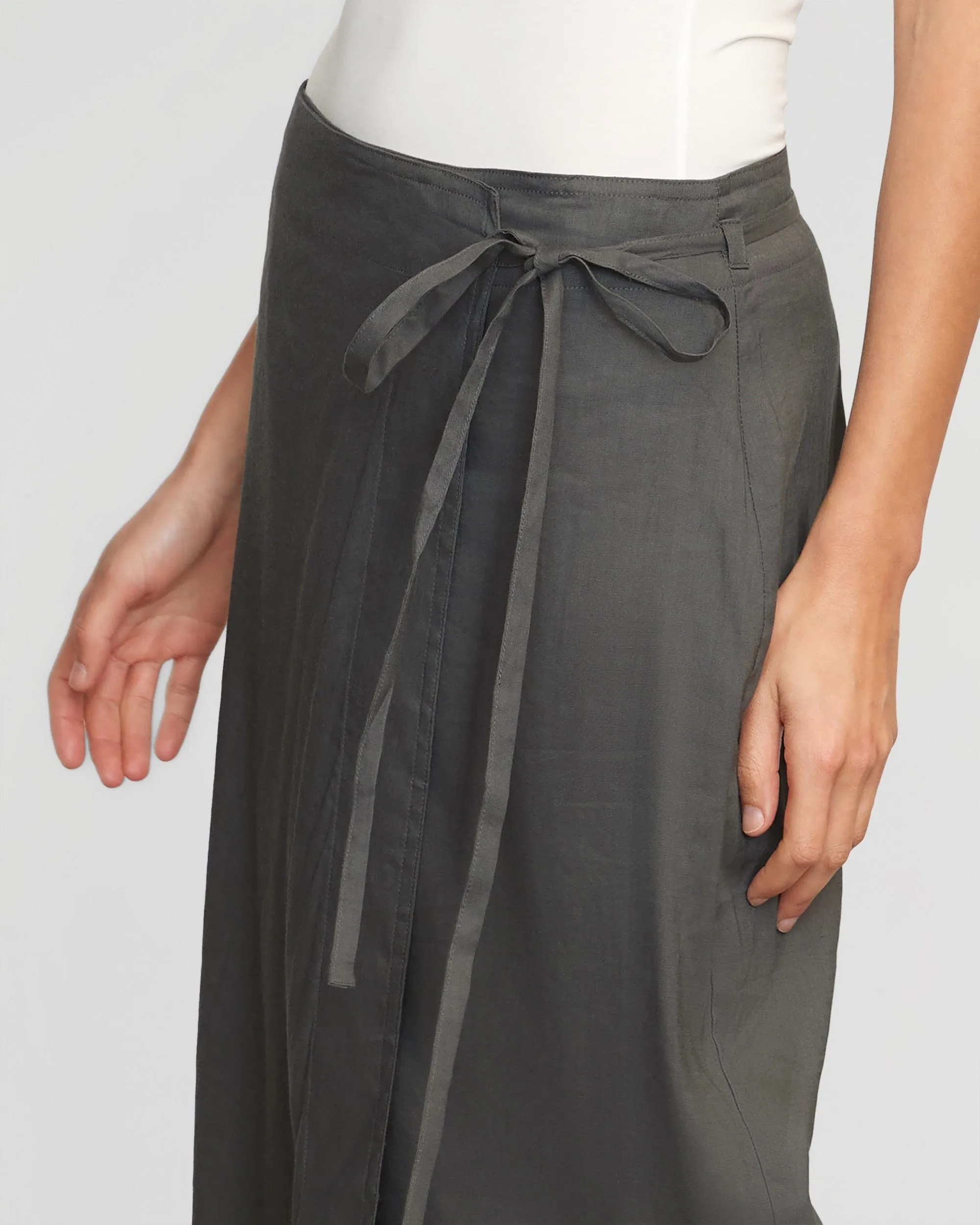 Ellie Leinen Maxi Wickelrock