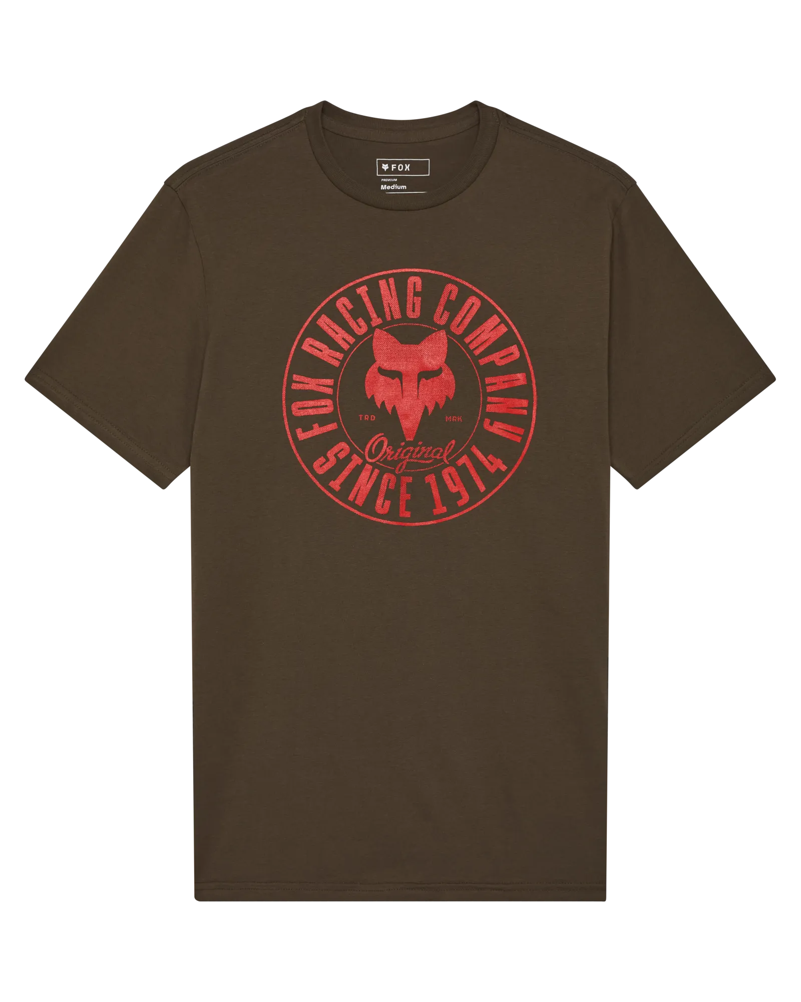 Emblem Premium T-Shirt in Militär